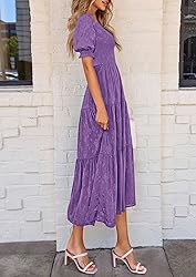 PRETTYGARDEN Women's 2025 Summer Casual Midi