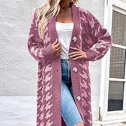 ADJHDFH Girls Sweater Lounge Cardigan For Women