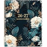 2026-2027 Monthly Planner - 2 Year Calendar 2026-2027 Monthly Planner, Jan 2026 - Dec 2027, 9" x 11", 24 Months, Tabs, Twin-Wire Binding, Two-Side Pocket, Thick Paper, Holidays & Note Section