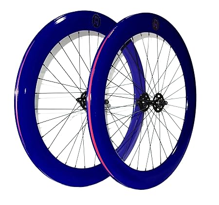 Paar-Rollen mowheel oder Single Speed Fixie Fahrrad. Profil 70 mm