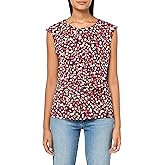 Calvin Klein Womens Textured Knit Sleeveless Blouse