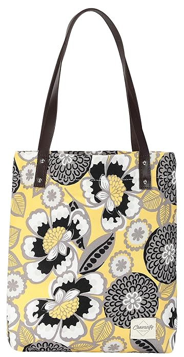 Canvasify Garden Floral Canvas Tote Bag