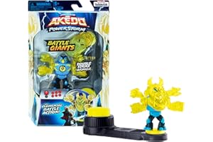 Legends of Akedo Power Storm - Giants - Thoraxis - Mini Battling Warrior with Double Strike Armor. Ready, Fight, Split Strike.