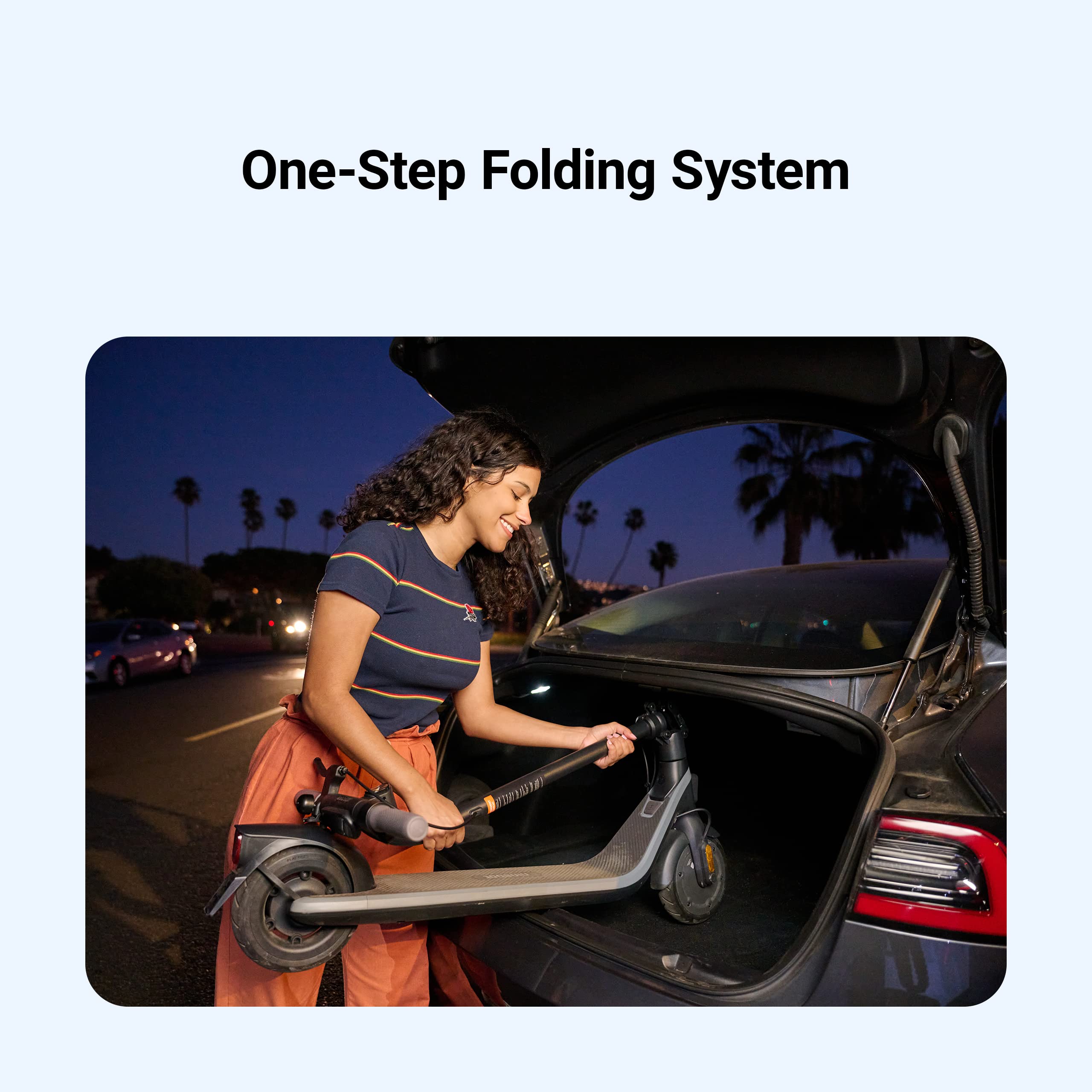 Segway Ninebot E2 Plus Electric KickScooter- 300W Brushless Motor, Up to 15.5 Mile Range & 15.5 MPH, 8.1