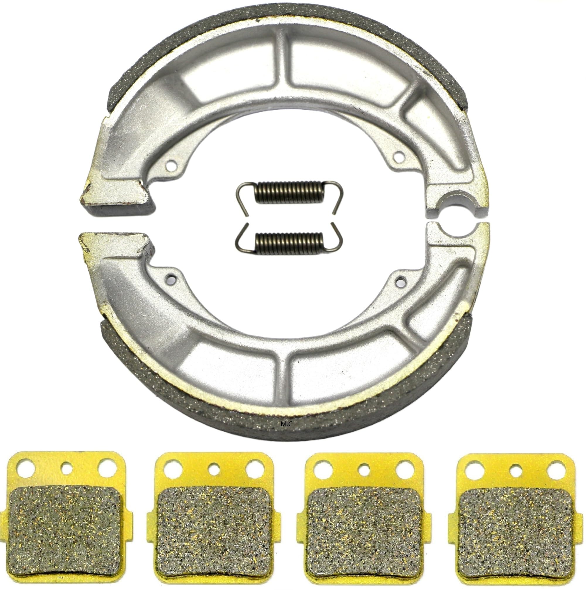 Condition photo showing New/Like New for master chen front rear brakes brake pads shoes drum for suzuki lt-z250 ltz250 quadsport 250 2004 200