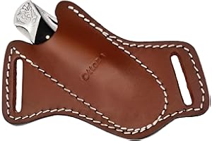 Ottoza Leather Knife Sheath for Belt Cross Draw Knife Sheath Leather Pocket Knife Sheath Leather Folding Knife Sheath 5 inch Knife Sheath Pocket Knife Holster Pocket Knife Holder TOP Grain Leather 71