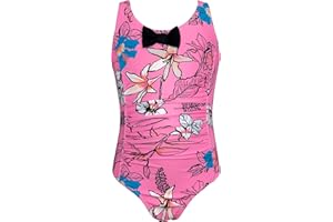 Baby Girl's One Piece Swimsuit Pineapple Flamingo Bathing Suit Ruched Swimwear
