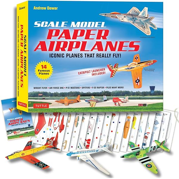 Space Planes 　　Andrew Dewar Amazon.com: One Minute Paper Airplanes Kit: 12 Pop-Out
