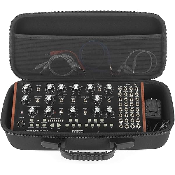 Analog Cases Moog Mother-32 シリーズ 専用ケース Amazon.com: ANALOG CASES Moog Mother-32 / DFAM/Subharmonicon Case