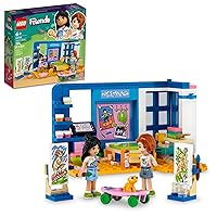 LEGO Friends Liann's Room 41739, Art-Themed Bedroom Playset with Liann & Autumn Mini-Dolls, Collectible Toy for Girls and Boys 6 Plus Years Old LEGO Friends Liann's Room 41739, Art-Themed Bedroom Playset with Liann & Autumn Mini-Dolls, Collectible Toy for Girls and Boys 6 Plus Years Old