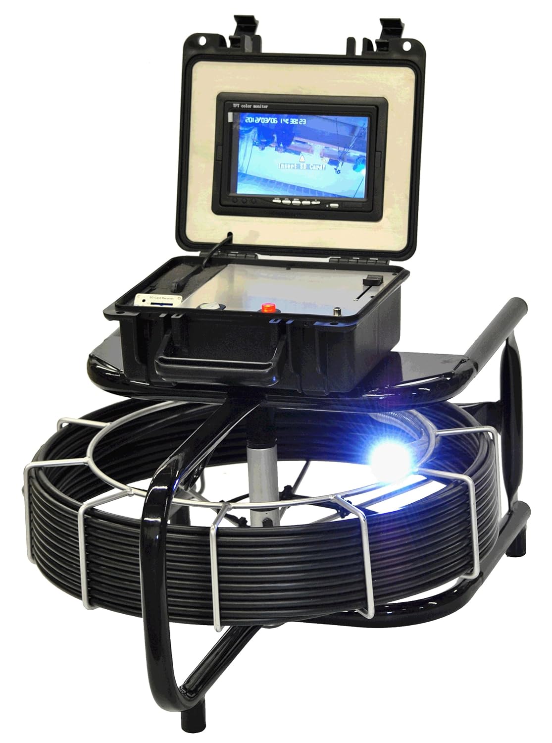 AM200130 Viztrac Sewer Camera Push Cable Video System with Sonde Electrical