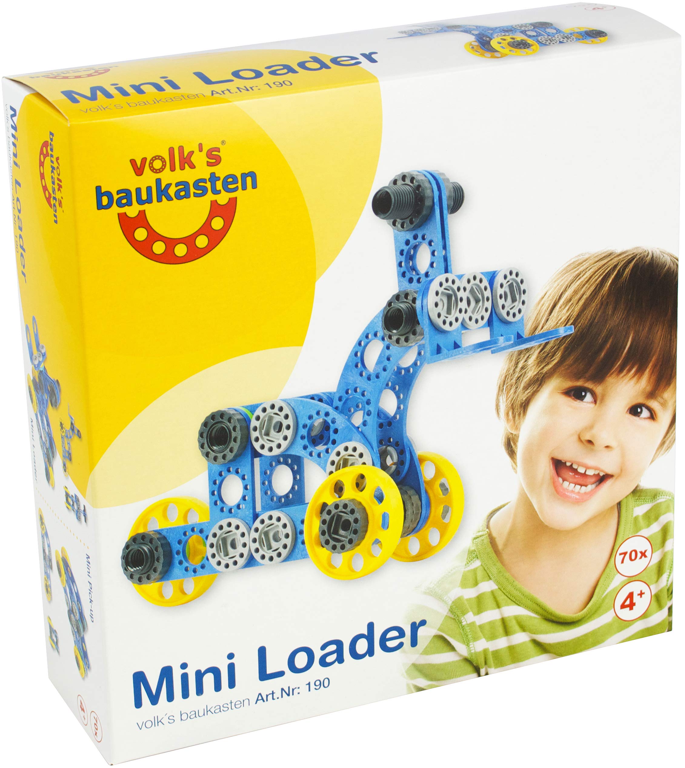 Volk's 190 Mini Loader, Multi-Colour