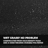 Highlander Foldable Outdoor Seat Mat Lightweight Padded Black view 5
