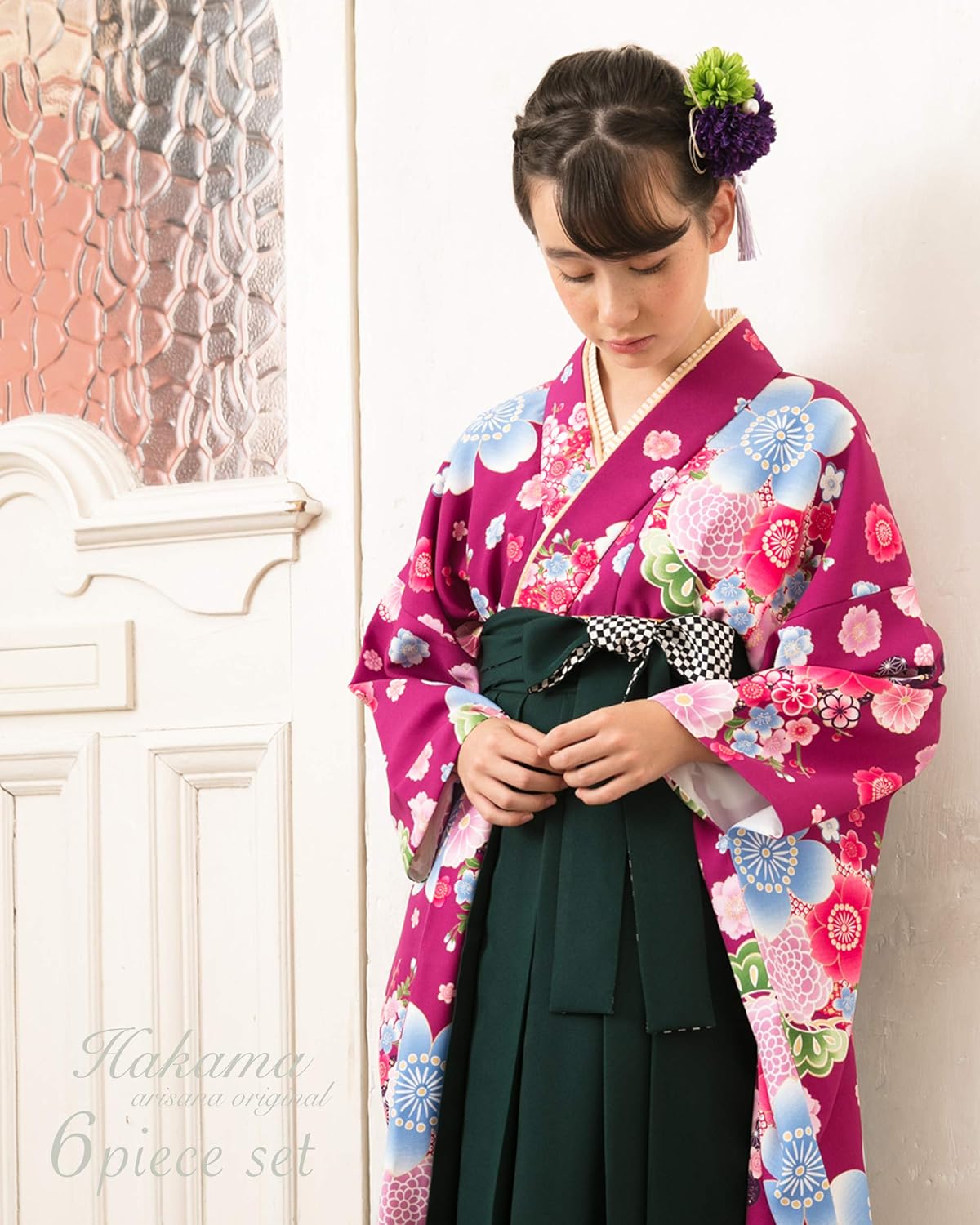 70以上 七五三 袴 女の子 おかしい かわいい女の子の世界