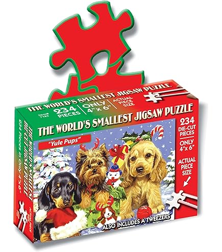 Amazon.com: TDC Games World's Smallest Holiday Jigsaw Puzzle