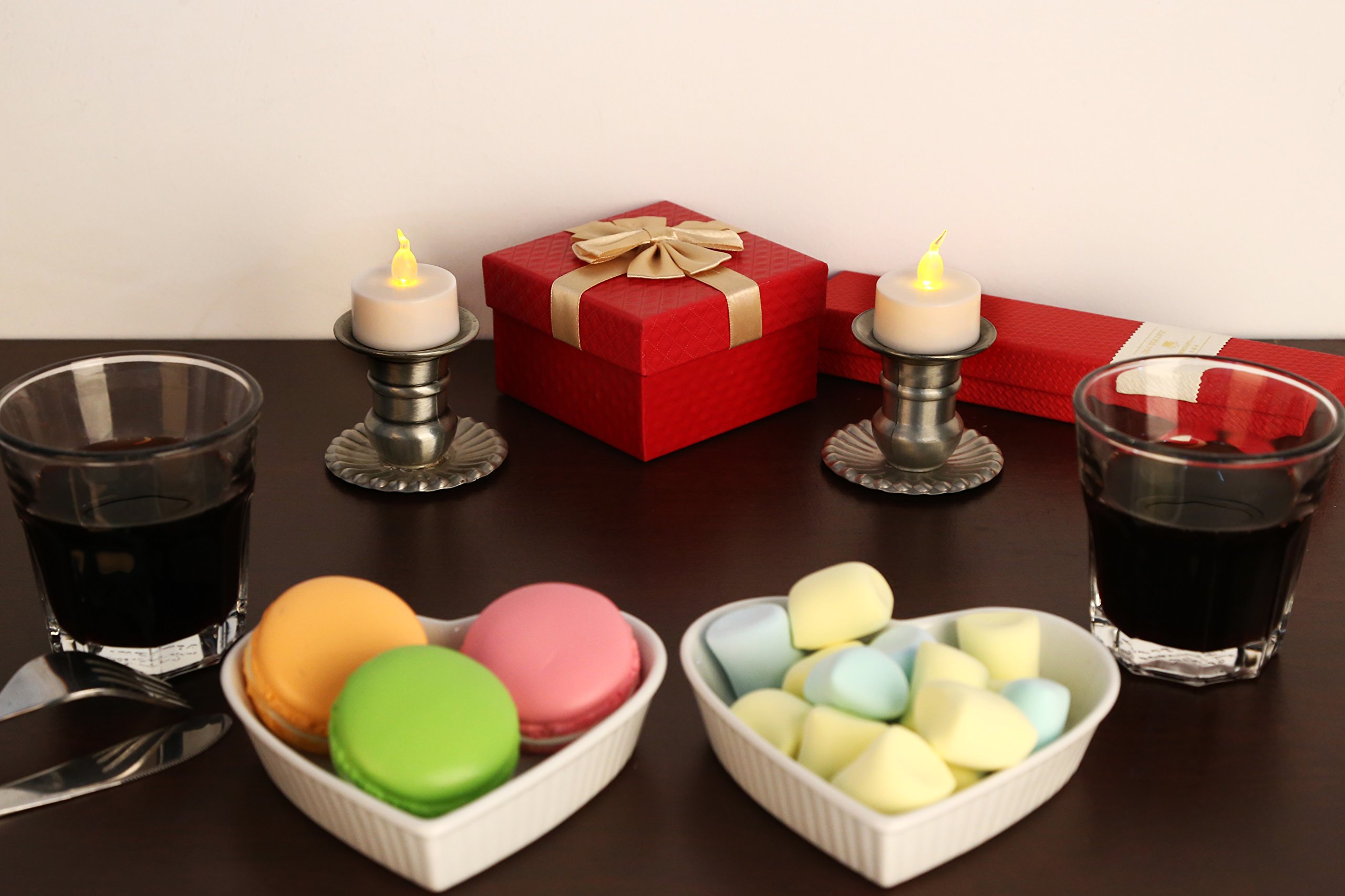 Tea Lights candles,besthoby fake Candles,CR2032 battery,battery candles with Amber yellow flickering,Flameless Candles (12 pack )