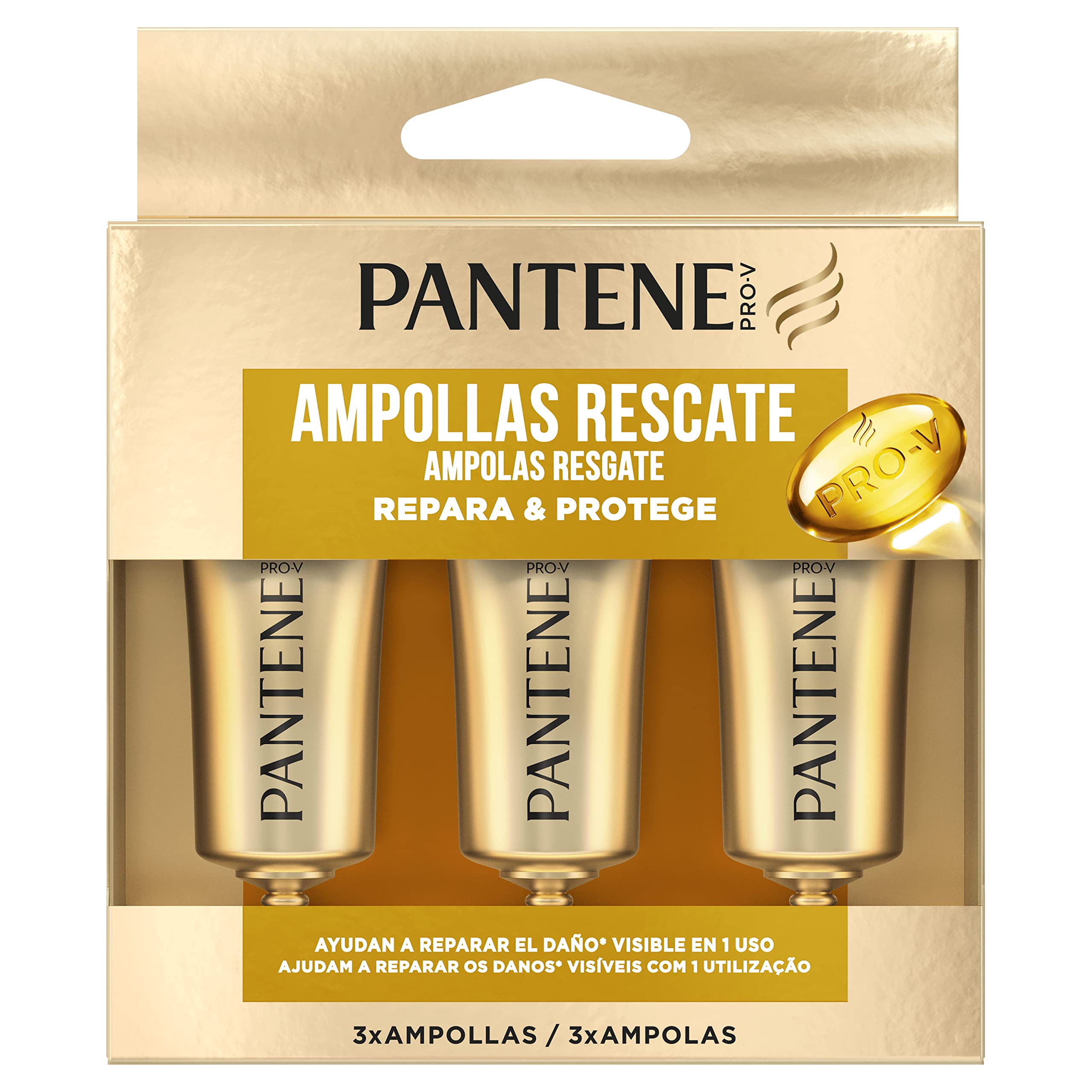 Pantene Pro-V Hair ampoules - 45 ml, 3 count (Pack of 1)