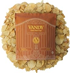 Vandy Crisps Potato Chips in Beef Tallow - French Onion, 5 oz | Vegetable & seed oil free snacks, gluten free, made with pota