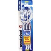 Mentadent Toothbrushes, Medium - Pack of 3
