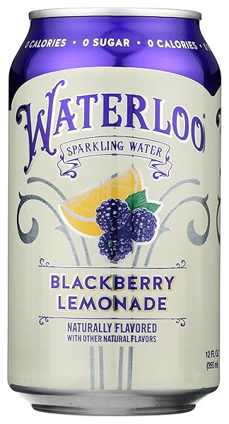 WATERLOO SPARKLING WATER BLACKBERRY LEMONADE SPARKLING WATER SINGLE, 12 FZ
