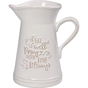 Precious Moments 173410 Ceramic Kitchen Utensil Holder Or Pitcher One Size Multicolor