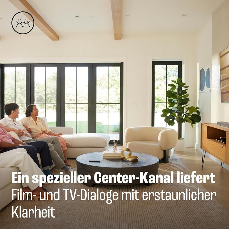 Cinema SB 550 – 3.1-Kanal-Soundbar mit integriertem Subwoofer für Heimkino Sound-System – Mit Bluetooth-Musik-Streaming und Dolby Audio – Schwarz