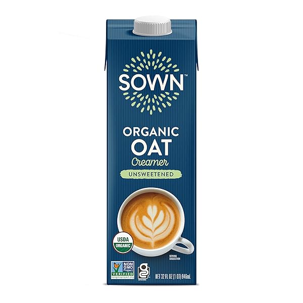 SOWN ORGANIC OAT CREAMER UNSWEETENED – BARISTA OAT...