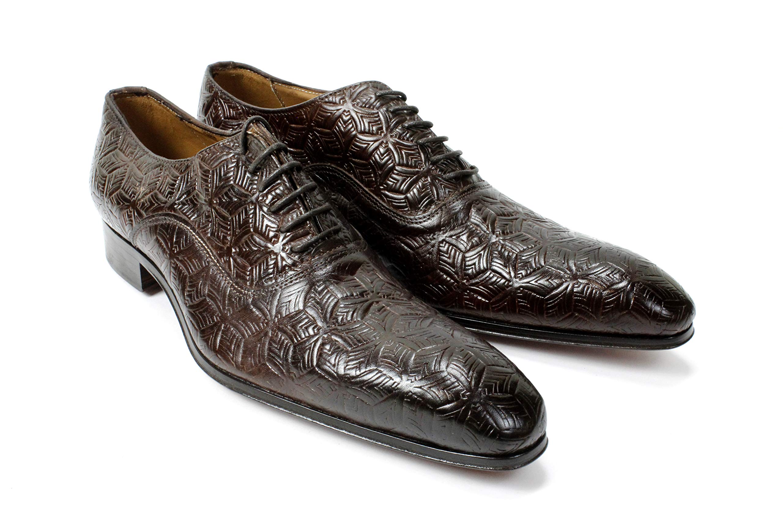 Eric Men’s Dress Shoes/Italian Men’s Shoes/Men’s Leather Dress Shoes/Italian Oxford Shoes/