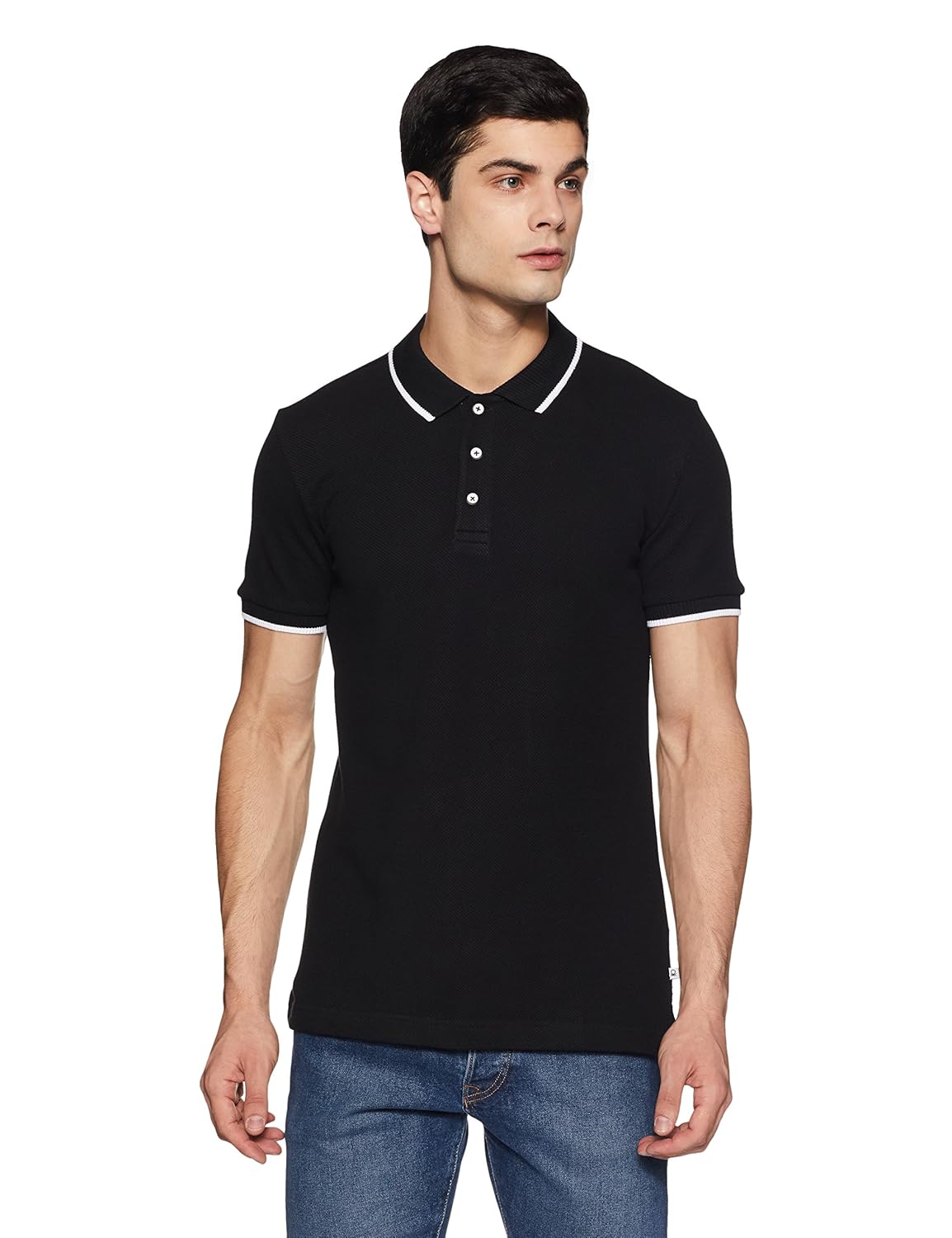 united colors of benetton men's solid regular fit polo