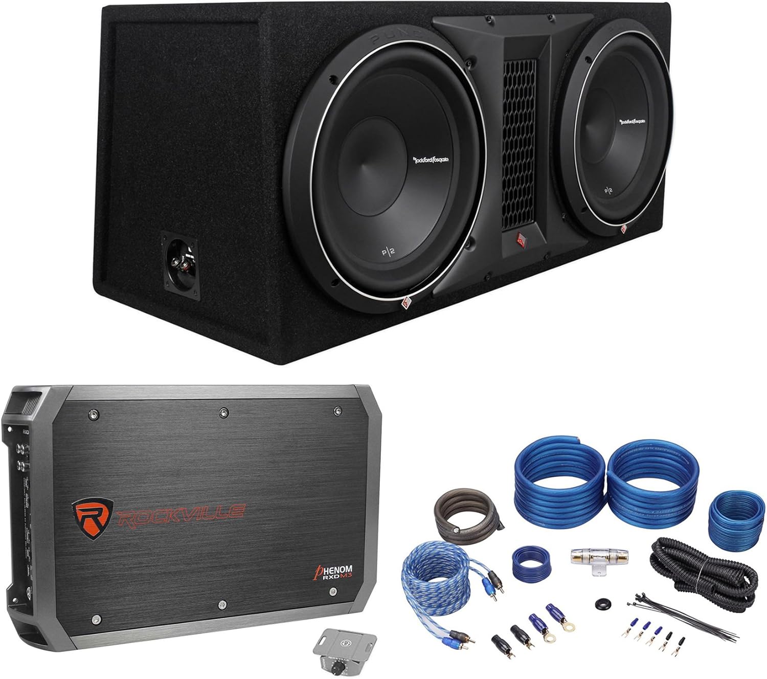 Amazon.com: Rockford Fosgate P2-2X12 Dual 12