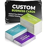 Custom Business Cards - 16pt - Made in the USA (50 to 10,000 Cards)