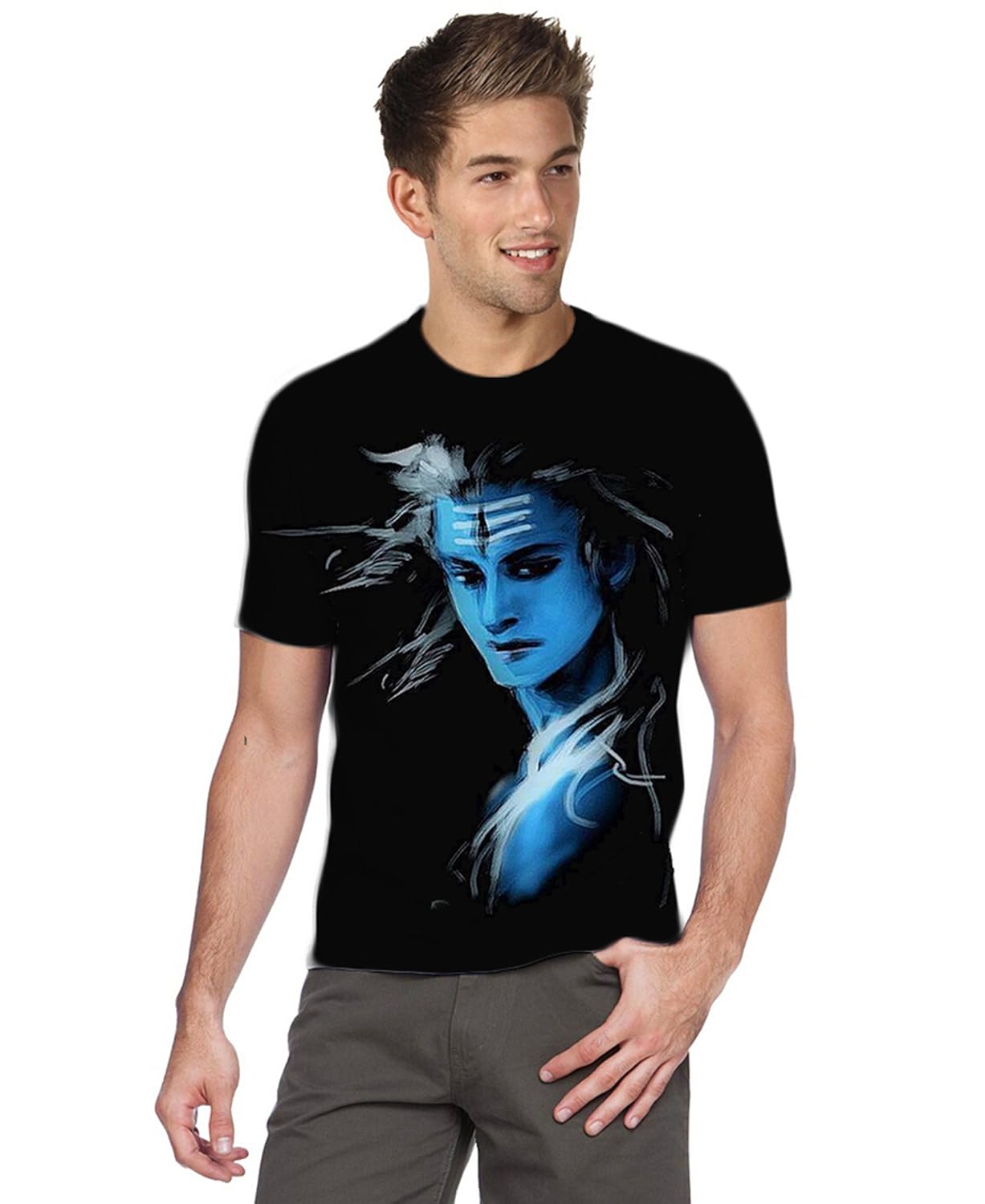 stand out men's cotton t-shirt (black)