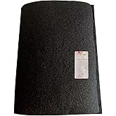 99JGDAX Cut-to-Fit Activated Carbon Filter Sheet Charcoal Air Vent Filters Pad Black Range Hood AC Replacement Fabric Filter 1 Pack 16" x 48" x 0.125"