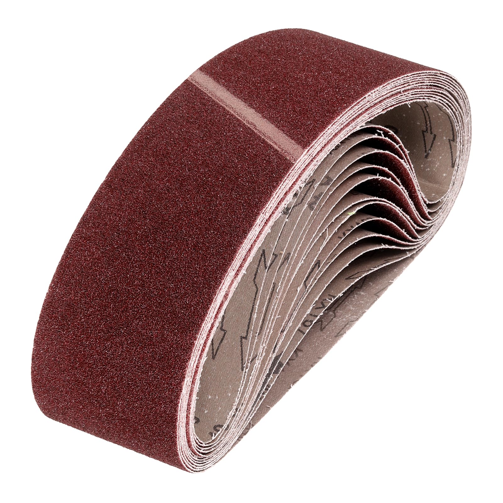 HARFINGTON 4 x 36 Inch Sanding Belts, 12 Pcs 40