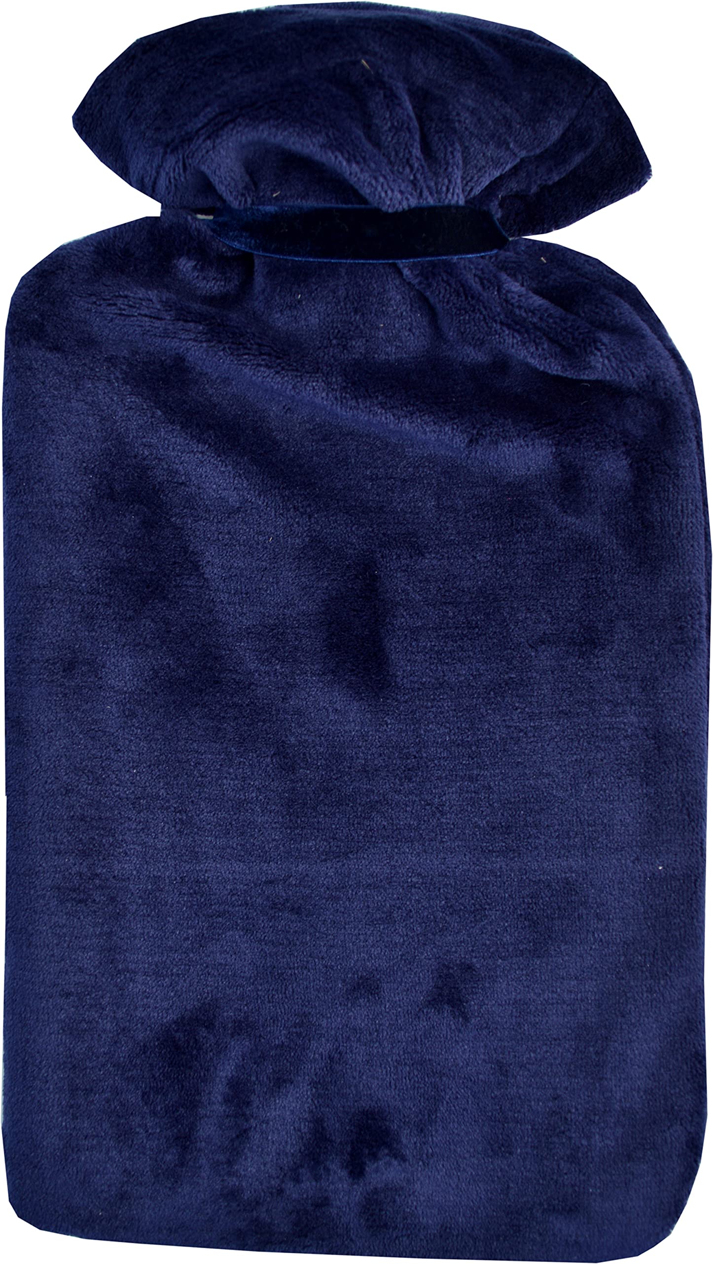 Vagabond Bags Ltd Extra Large 2.7 Litre Hot Water Bottle and Cuddlesoft Cover, Navy
