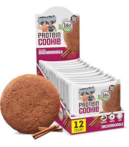 Amazon.com: Lenny & Larry's Protein Cookie Snickerdoodle, 8g Plant
