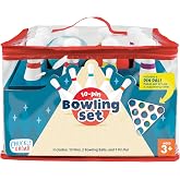 Chuckle &amp; Roar 10-Pin Kids Bowling Set | Color-Coded Pin Pal for Easy Setup, Teaches Colors &amp; Numbers, Complete Starter Kit, For Preschoolers, Indoor Games for Kids