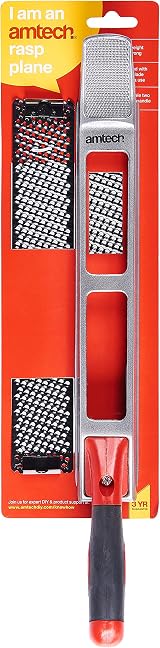 Amtech Rasp with Spare Blade 250 mm Lightweight Aluminium Body view 3