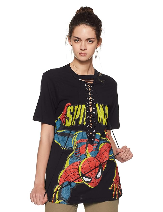 spiderman crop top forever 21