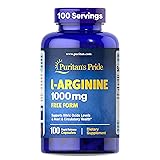 Puritan's Pride L-arginine 1000 Mg Capsules, 100