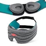 Manta Weighted Sleep Mask – 100% Blackout