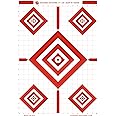 Dynamic Shooters Made in USA Sight in Paper Shooting Range Targets- (17x25 Inch 50 Sheets) for Firearms, Guns, Rifle, Pistol, BB Guns, Airsoft, Pellet Gun, Air Rifle