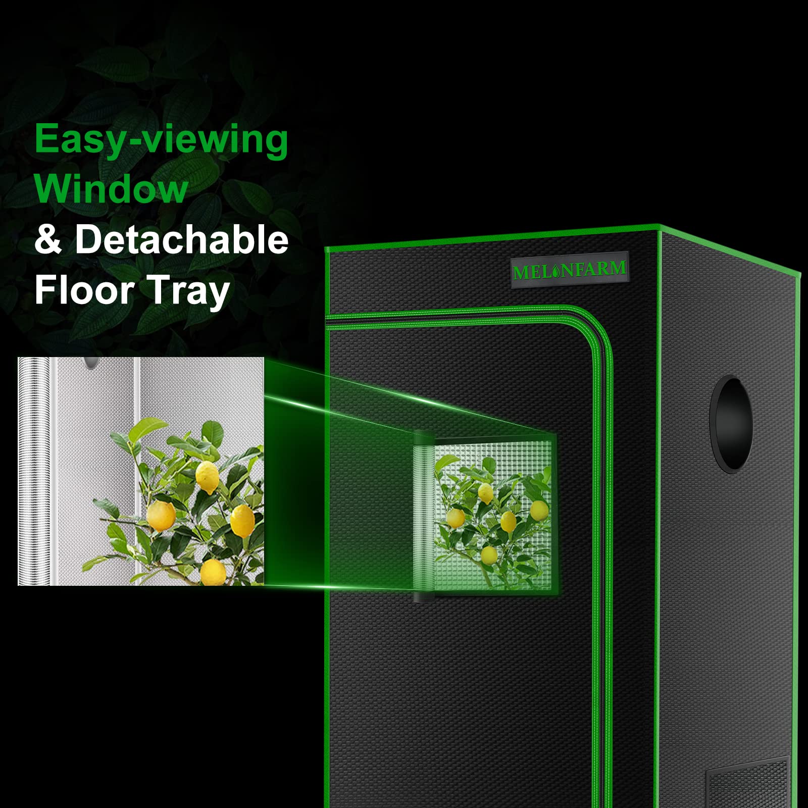 Small Grow Tent for Aerogarden,24X16X20 - Hydroponics