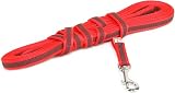 Julius-K9 Color & Gray Super-Grip Leash 14 mm x 5 m Red-Gray view 2