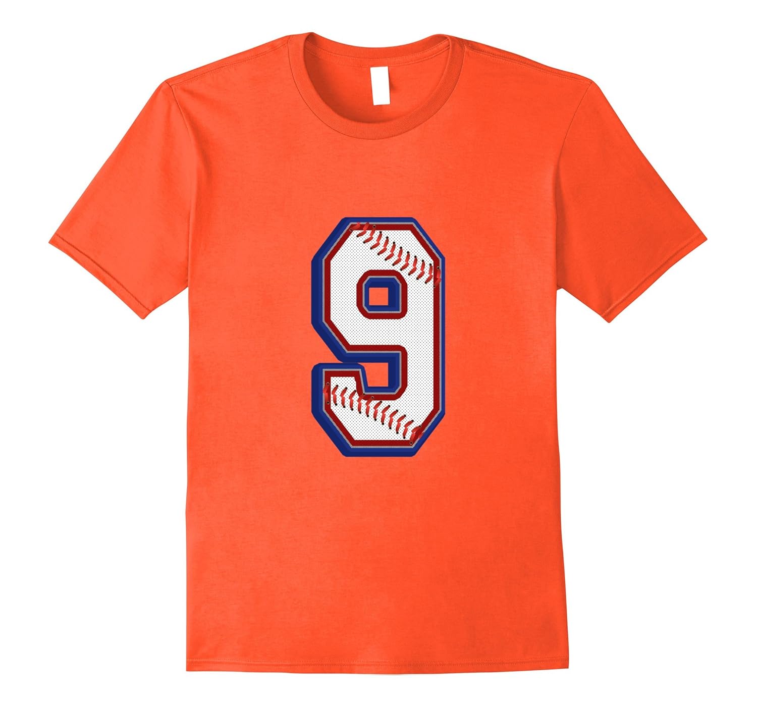 Baseball t shirt with number 9 nine 3 4 sleeve boys kidsArt Artvinatee