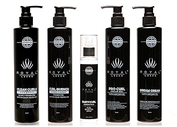 Amazon Com Royal Locks Complete Curly Hair Care Styling Set