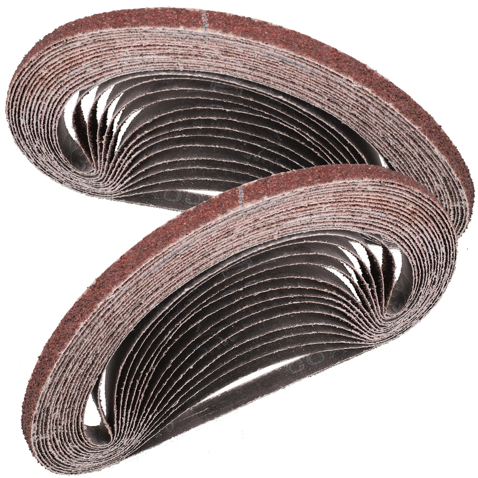 STEBRUAM Sanding Belt 9 x 533 mm,30PCS 40 Grit