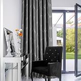 Deconovo Blackout Curtains Thermal Insulated 46x54 Inch Grey 2 Panels view 3