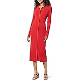 The Drop Women's Jaxon Rib Button Down Sweater Dress