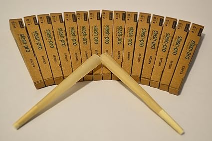 Stash Pro 20 Pc Unbleached Brown Pro Rolled Cones